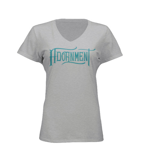 Adornment company t-shirt, front